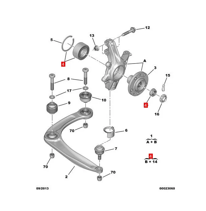 テスト Peugeot 205 306 307 Front Wheel Bearing Repair Package Oem | Wholesale