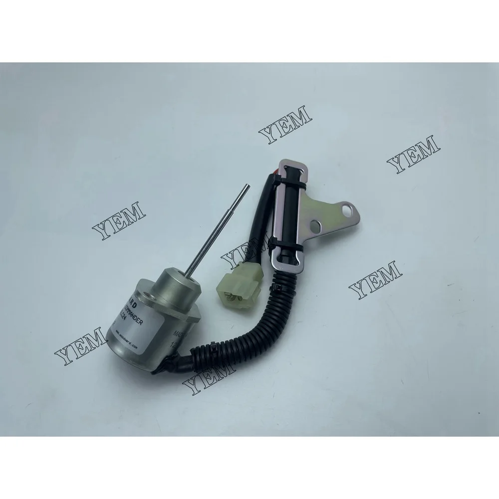 Engine Parts 12V Shutoff Solenoid Valve 1G820-60022 1G820-60012 1G820-60020 for Kubota D722 D782 D902