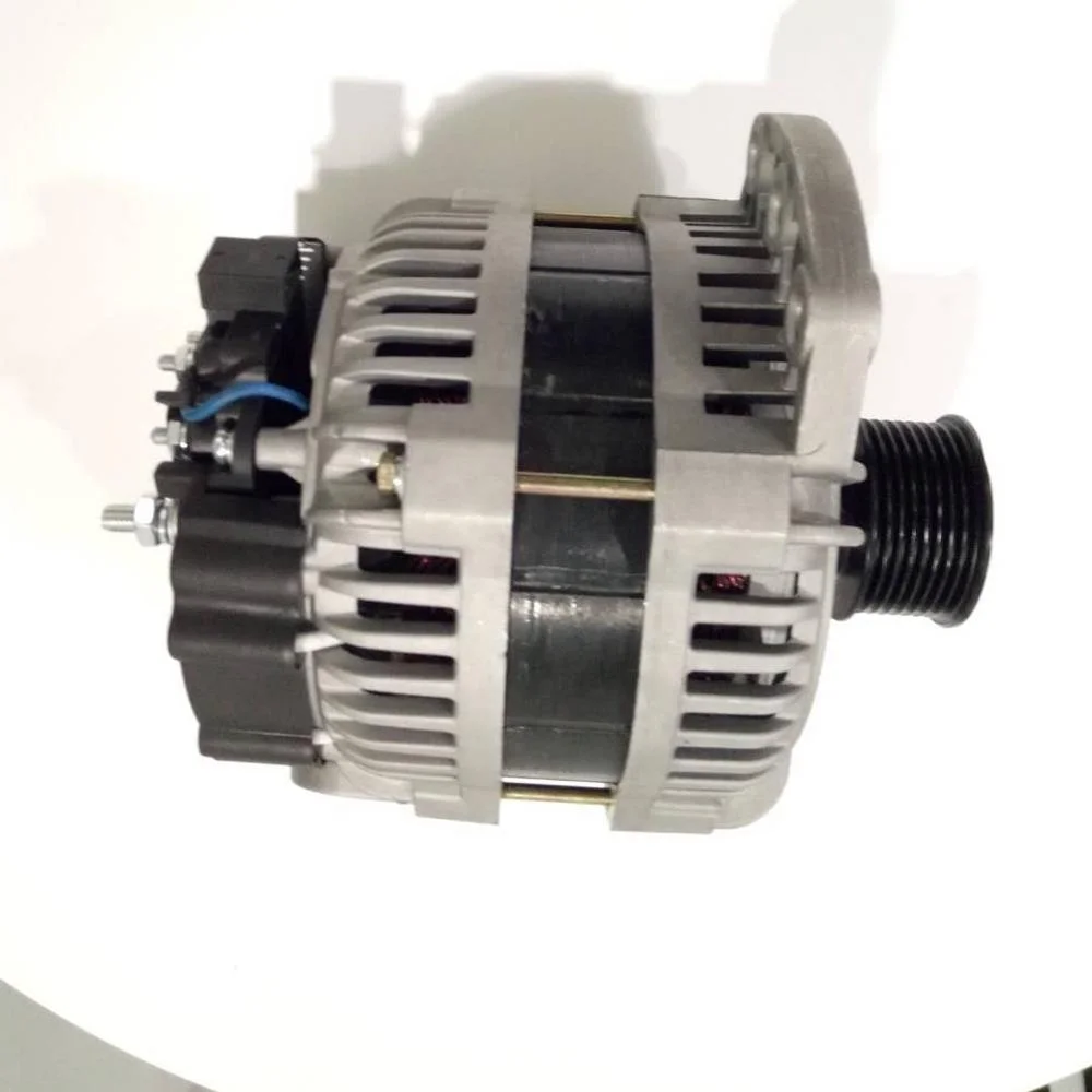High Output 100a Current Output 48V Dc 5Kw/10Kw/15Kva Build-In Regulator/Pulley Generator Low Rpm Car Alternator