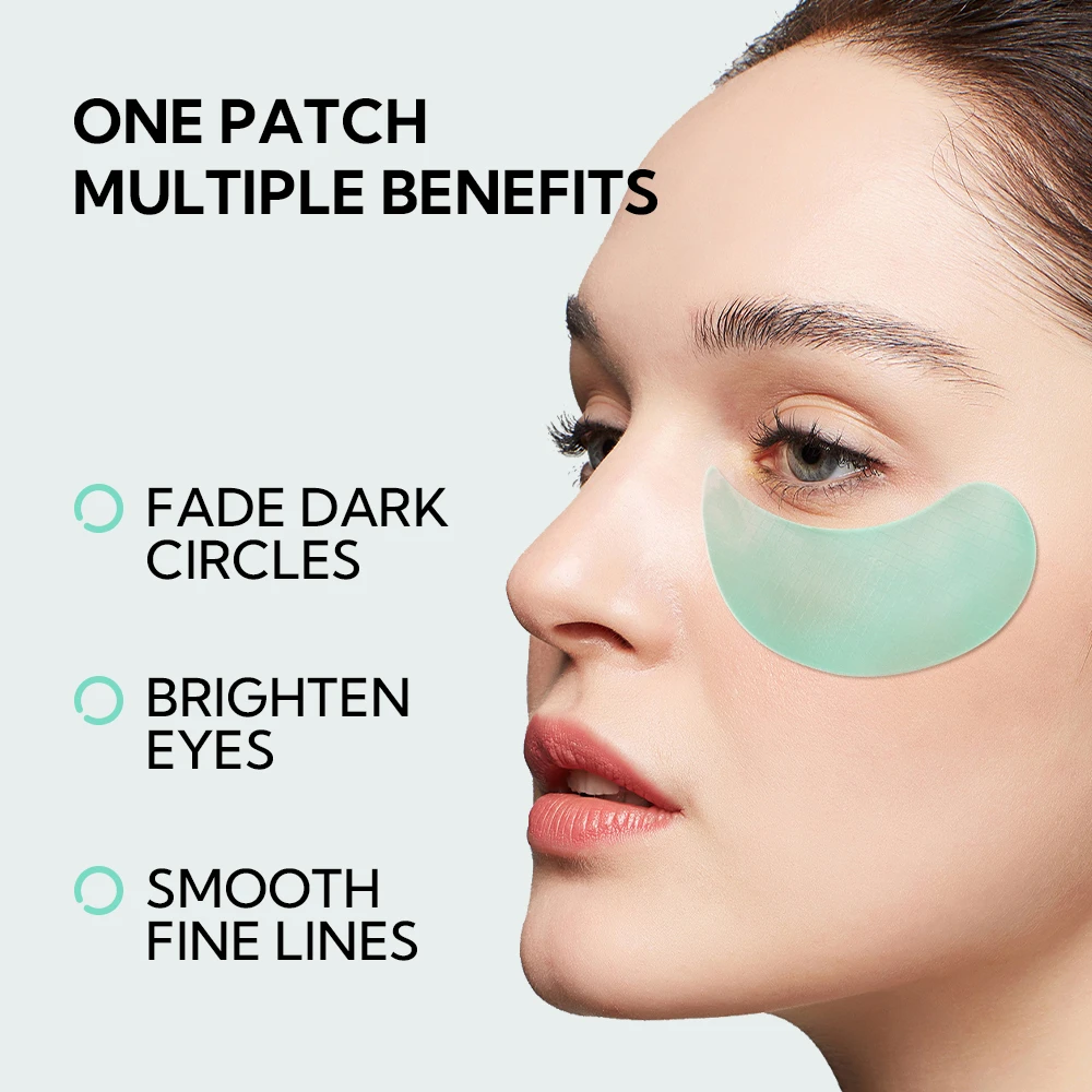 LANBENA Eye Masks for Dark Circle Collagen Eye Patches 60pcs OEM Private Label for Women details