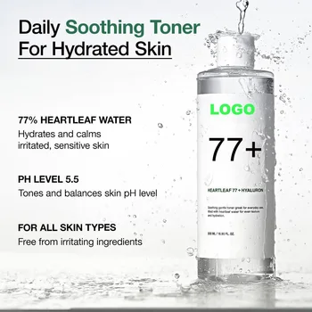 Private Label T-zone Toner pH 5.5 250ml/8.45 Fl.oz Cruelty-Free Vegan Soothing Calming Refreshing Purifying Skin
