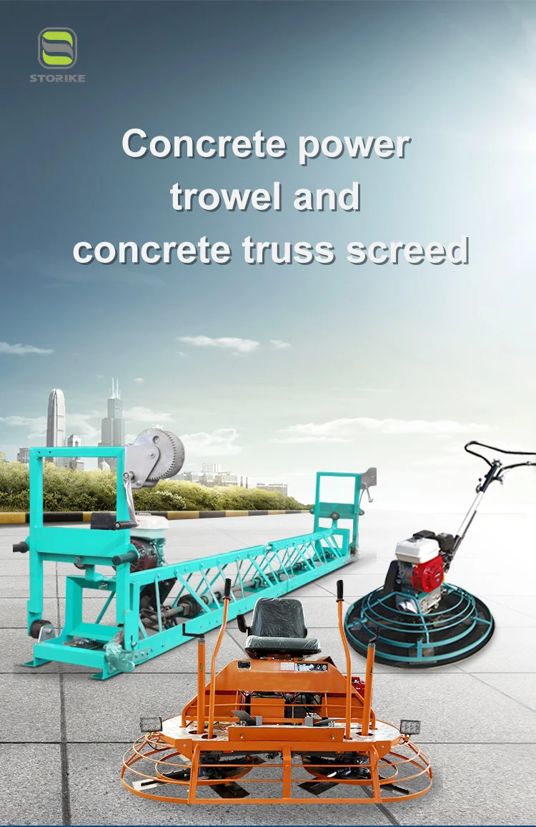 2024 Brand New Concrete Finishing Trowel Machine Ride on Diesel Gasoline Concrete Power Trowel Road machine supplier