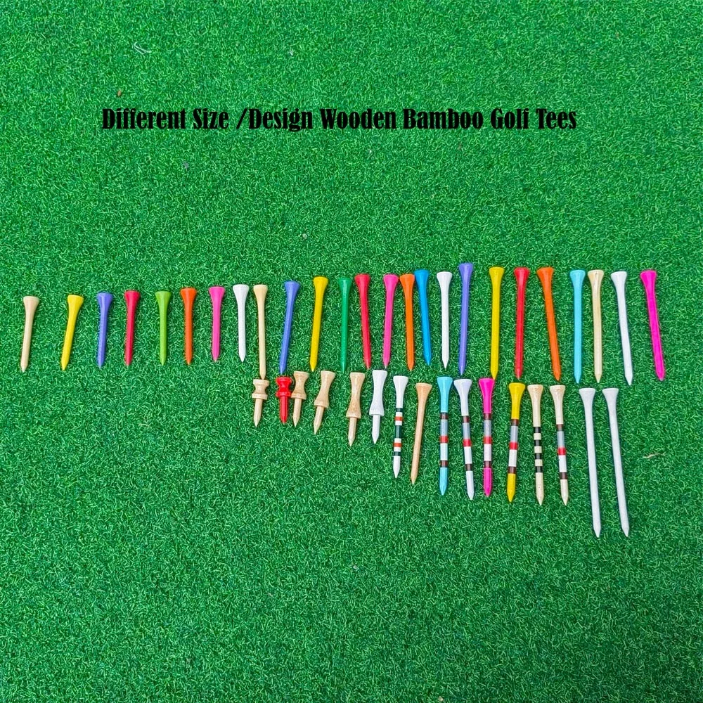 Customized Printed Logo Professional 54mm 70mm 83mm 2 3/4 Inches Ecofriendly Wooden Bamboo