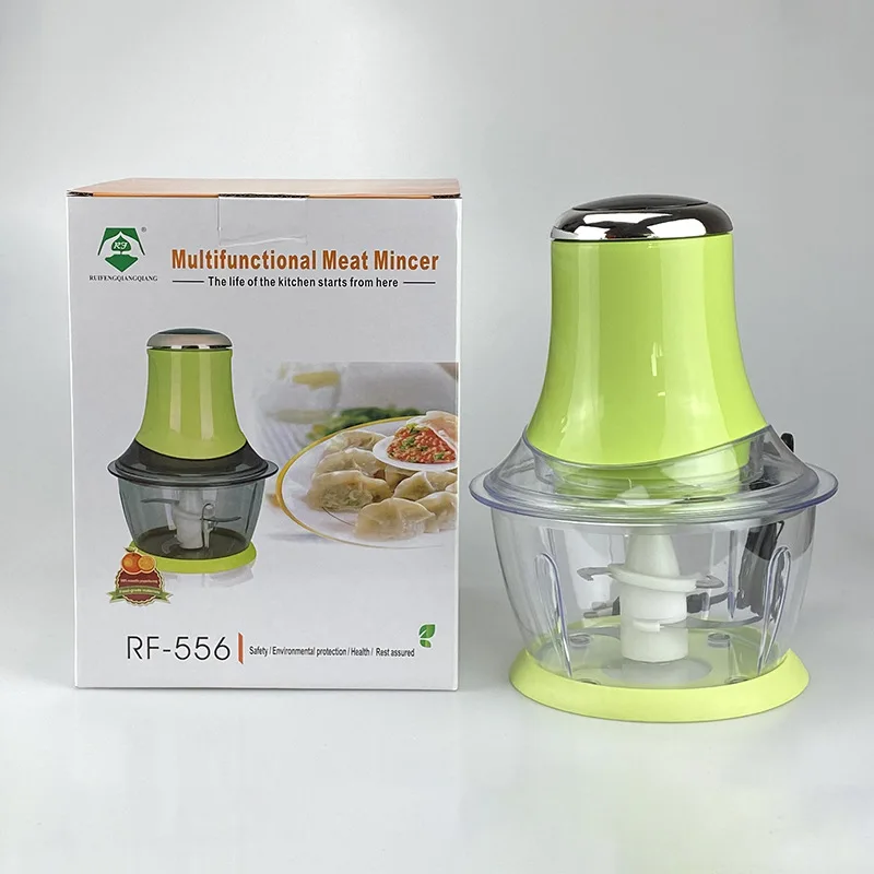 Meat Grinder 2l Stainless Steel Electrical Food Processor Blender Mixer  Machine For Kitchen Fruits