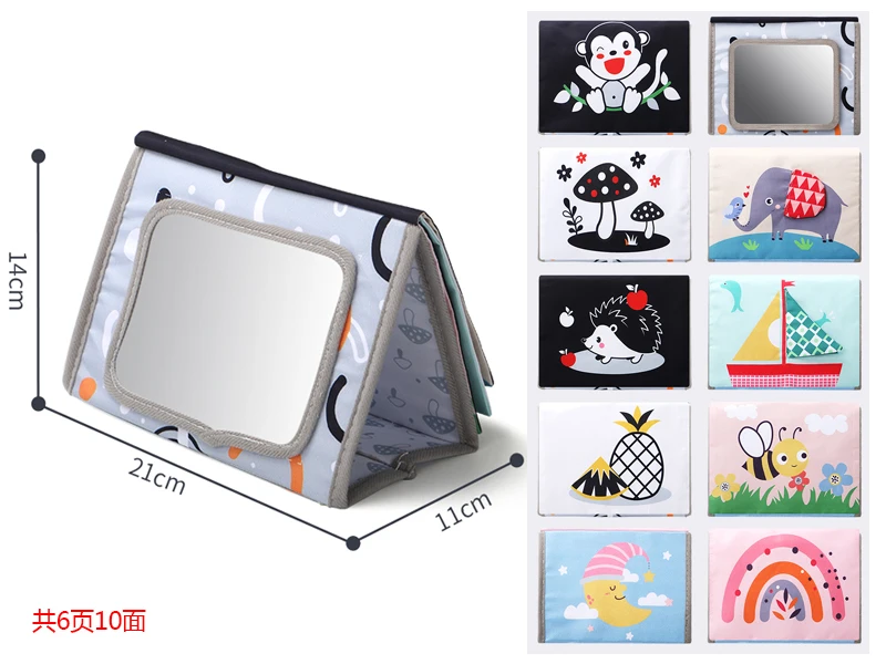 Мягкие сенсорные игрушки для новорожденных