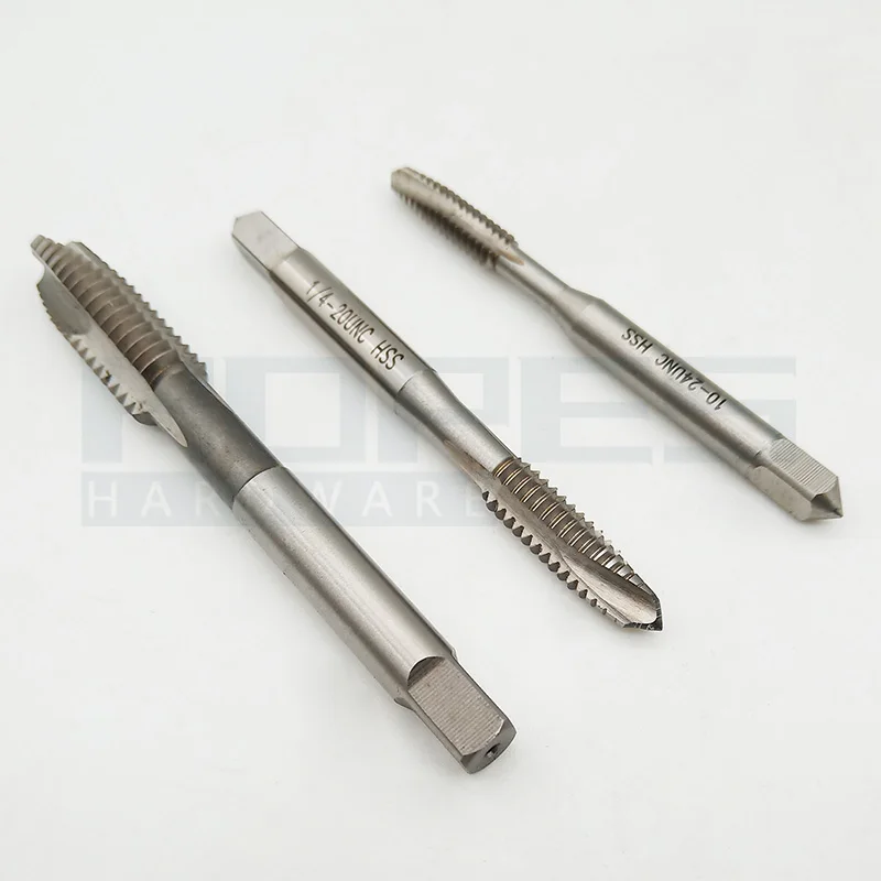 HSS M2 M35 Machine Spiral Point Taps with Size 4# 6# 8# 10# 1/4 5/16 3/ ...