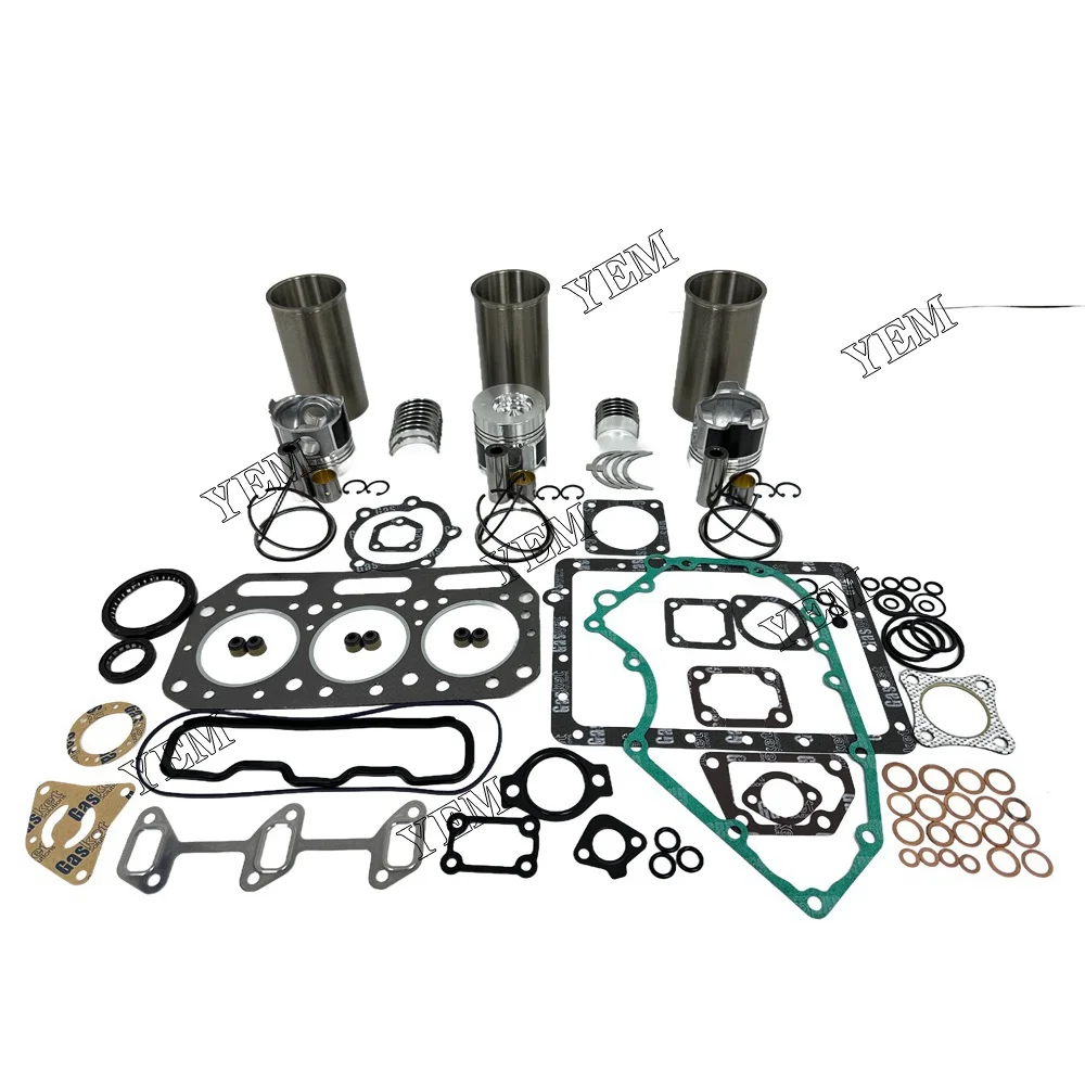 For Yanmar 3T75HA Overhaul Kit With Bearing Set Engine Parts 4