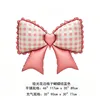 Texture grand nœud rose