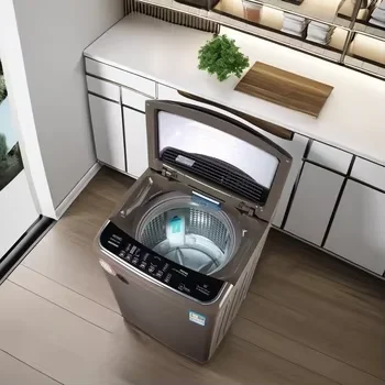 Smart Top-Loading Fully Automatic Washing Machine New Condition Electric Household Plastic Cover Smart Washer