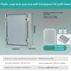400X300X180MM Transparent cover with inner door