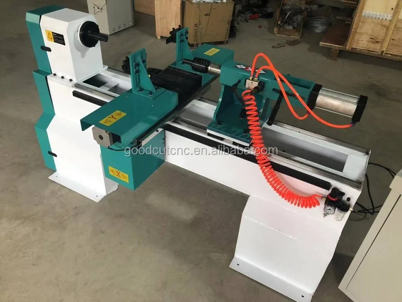 High Speed Cnc Wood Lathe Mini Machine with 2 Cutters