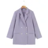 Traje morado brumoso