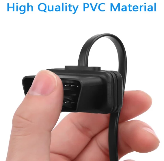 product obd2 to type c obd 16pin 12v connector plug play universal for dvr phone gps car diagnostics cable-5
