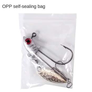 CHEERY 7-15g Stinger Overturned Hook Primary Color Lead Blood Groove Integrated Steel Wire Golden Noise Piece Ocean Boat Fishing – Hooks – view 5