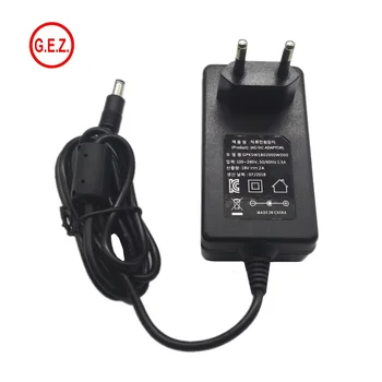 Wall Mount AC DC Adapter 24V 3A Switching Power 5V 6V 9V 12V 15V 18V 24V 0.5A 1A 1.5A 2A 2.5A 3A 12W Output Power PC Plug