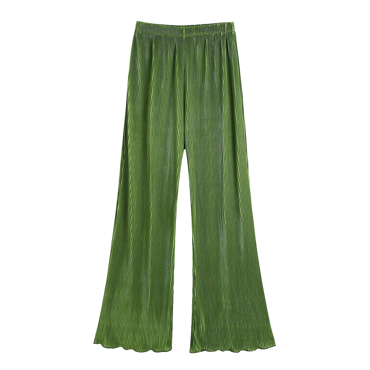 Color Elastic Waist Casual Fashion 