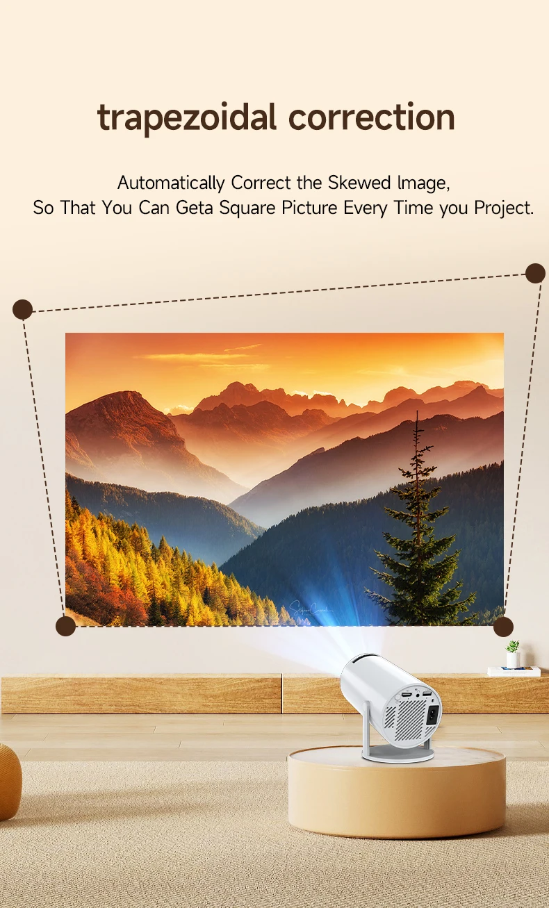 Mini Projector PK Hot Sales 4K Hy300 Pro Full Hd Home Theater Proyector Mini Smart Android Projectors Portable Projector