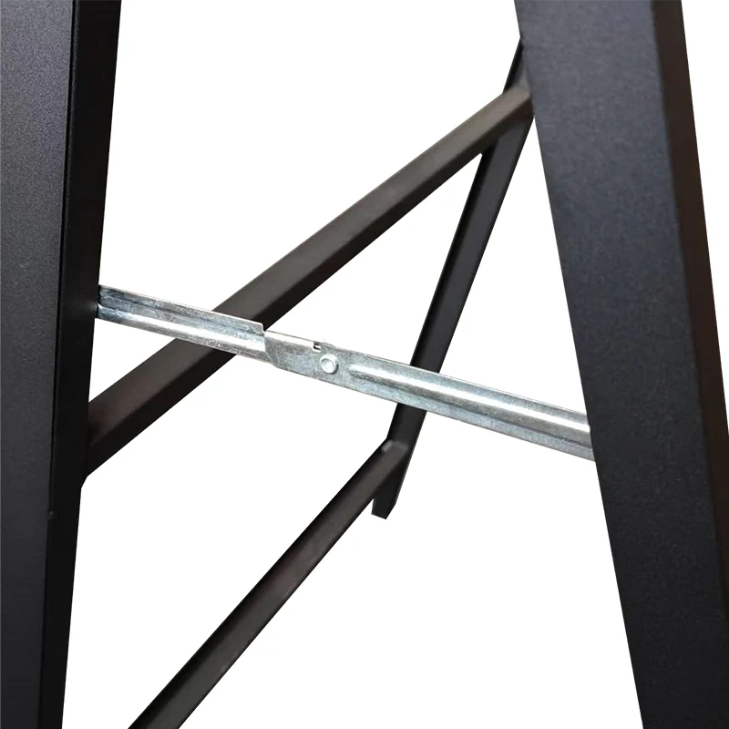 Generic Adjustable Sign Holder, Floor Standing Display Price Tag Holder, Iron Black Sign Stand, Promotional Tag Poster Stand, A5 Frame - View #3