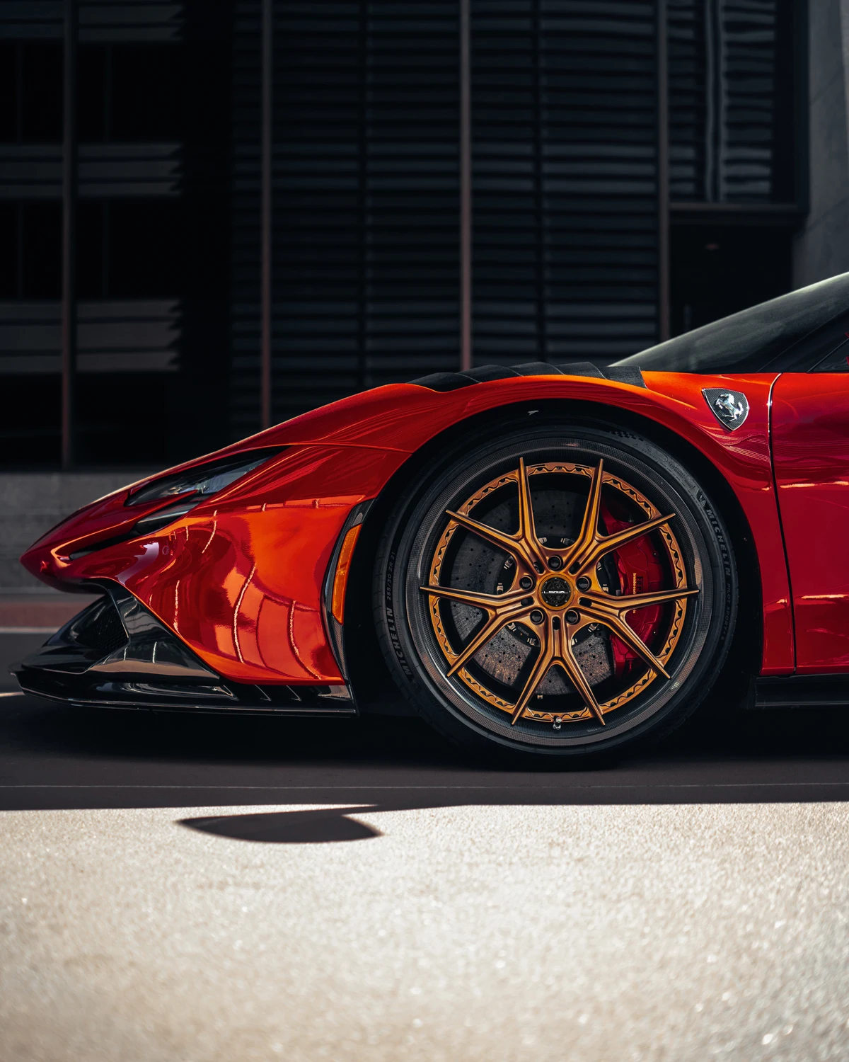 Lsgzl Custom Carbon Fiber Wheel 18 20 22 24 26 Inch 5x114.3 5x120 6x139