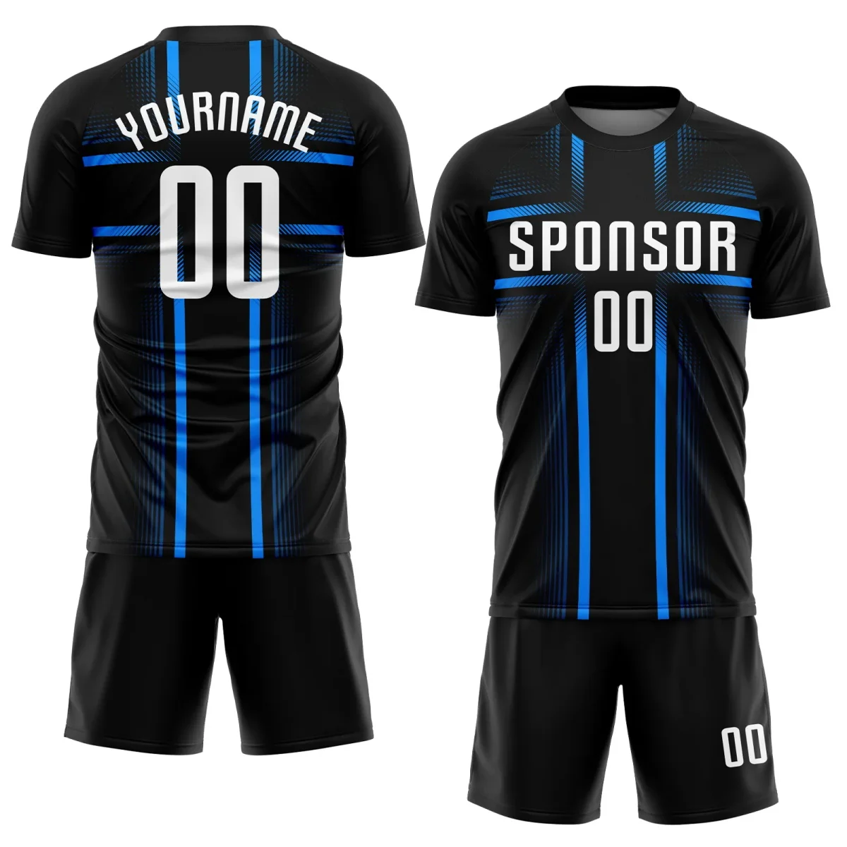 Custom Sublimation Design Polyester Quick Drying Breathable Men Football Soccer Jersey