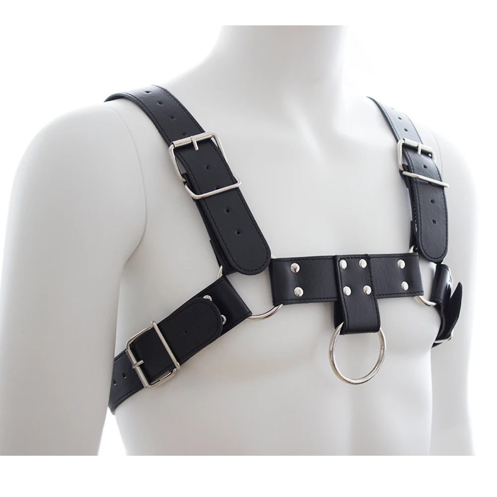 black harness belt