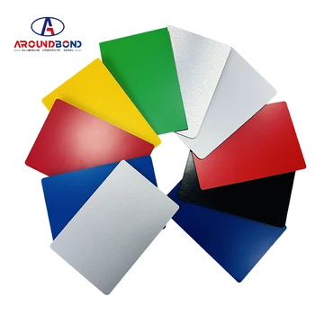 4mm PVDF Finished Alucobond Aluminum Composite Panel 1500*3000mm ACP ACM Sheet For Interior or exterior