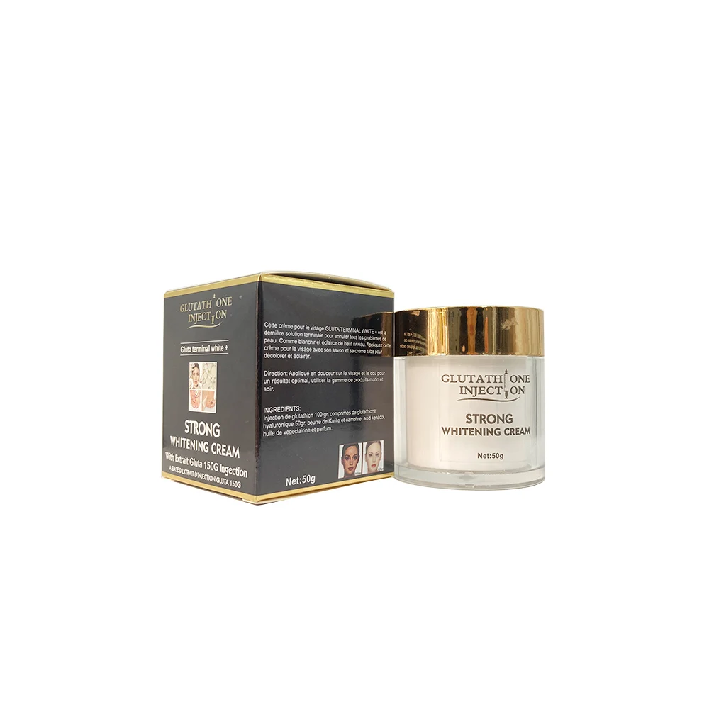 Glutathion Gluta Terminal White with Collagen for Half Cast Skin Remove  Acne Strong Whitening Beauty Face Cream