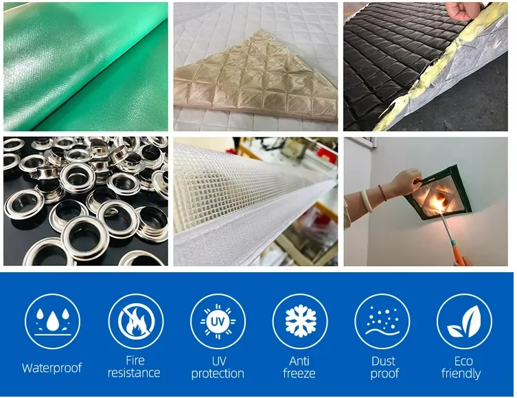 product industry  home use soundproof pvc acoustic blanket noise barrier curtains for sound insulation-2