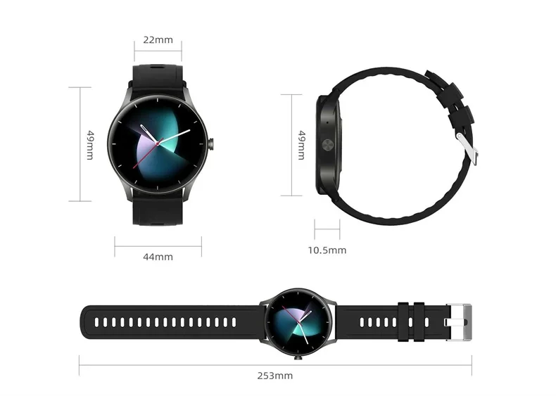 ZL50 Smart Watch for Men Women 2023 BT Calling Watch Heart Rate Blood Oxygen Monitor Reloj Smartwatch with DaFit APP (16).jpg