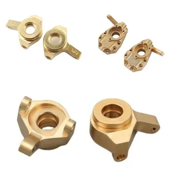 OEM China CNC Machining Manufacturer RC Car Spare Parts Brass Counterweight Steering Knuckles