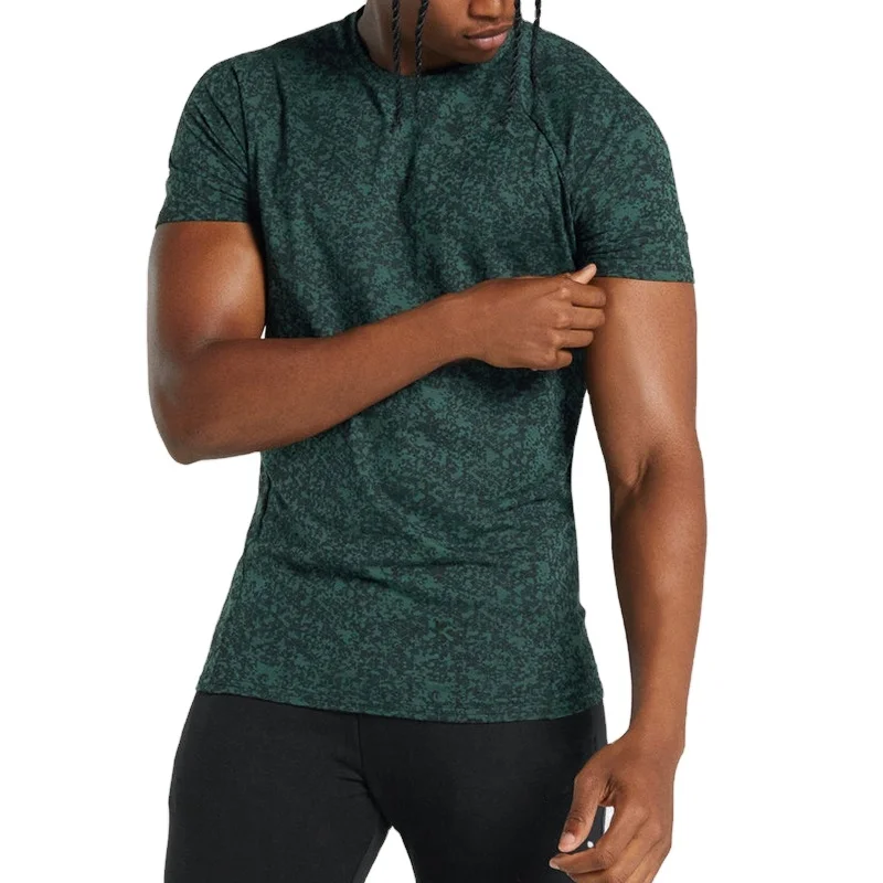 Printed Cotton Slim Fit Men's T-Shirt