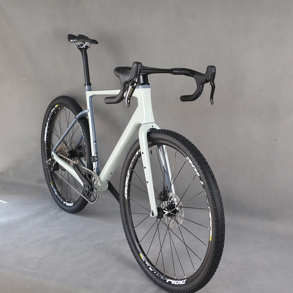 SERAPH Complete Bike Gravel Carbon Frame All Inner Cable Gravel Bike  Cyclocrossy Bicycle Gravel Frame L-TWOO GRT 1*12S GR044