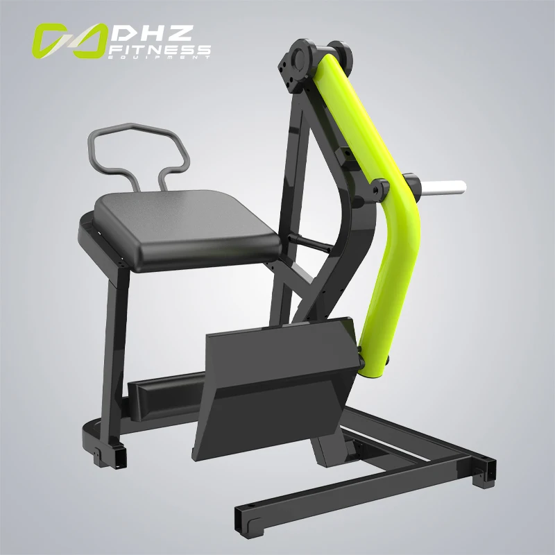 DHZ Fitness Plate Loaded Hip Belt Squat Machine - Strength Training ...