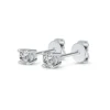10k white gold round cut