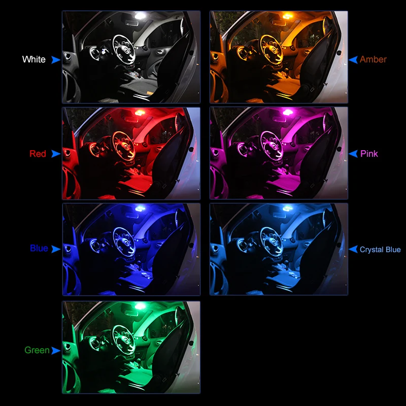 CNSUNNYLIGHT OEM T10 Led W5W Автомобильные боковые внутренние фары Сигналы поворота лм 12 В LED T10 супер яркий Canbus без ошибок стоп-сигнал