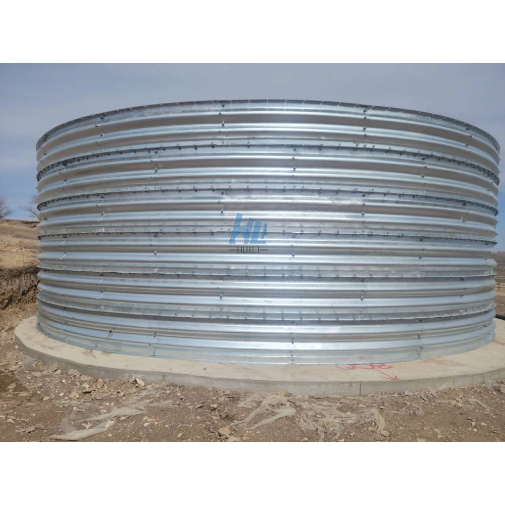 5000 Gallon Corrugated Steel Water Tanks Durable Efficient