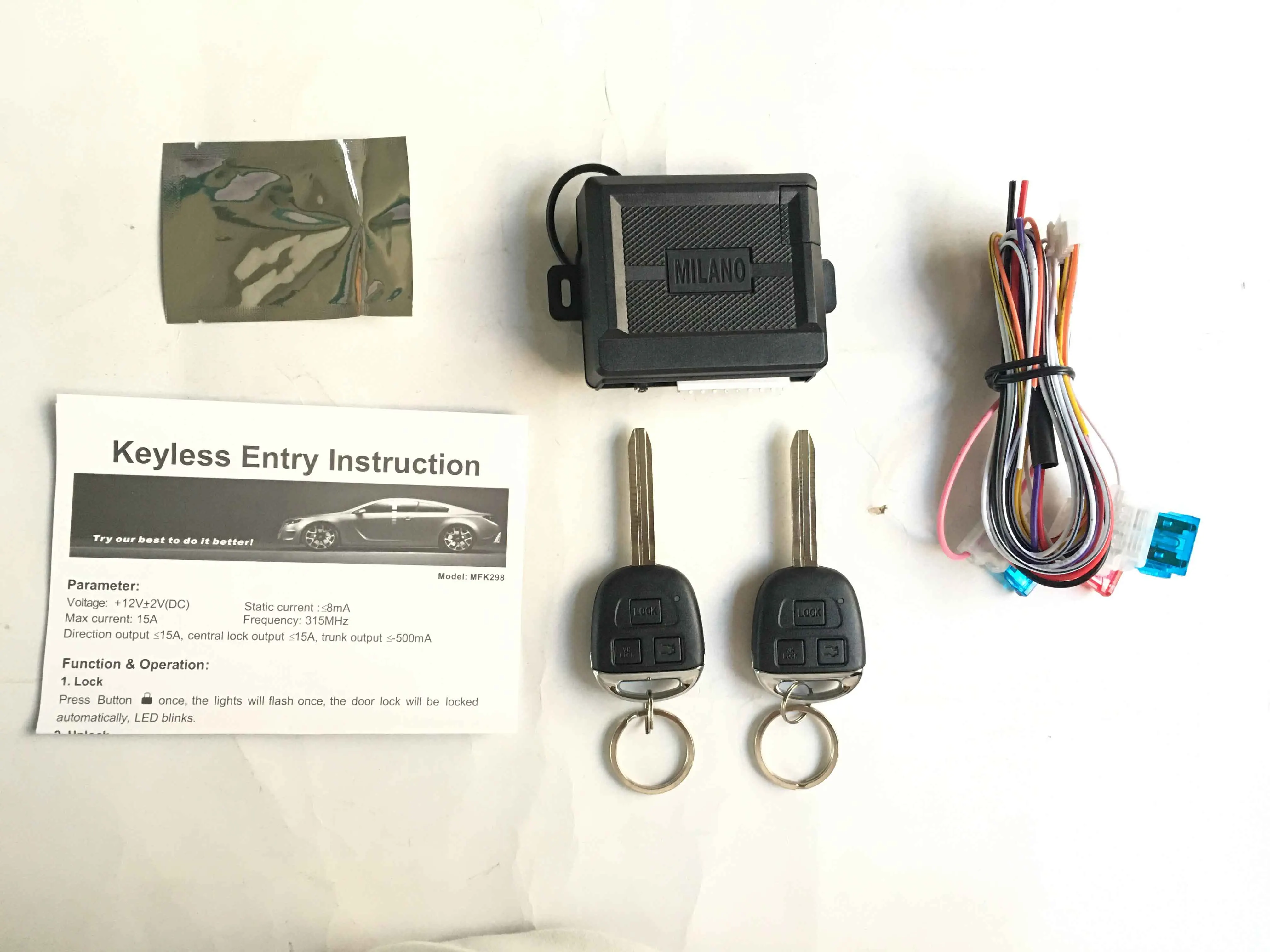 Keyless Entry System MFK 296