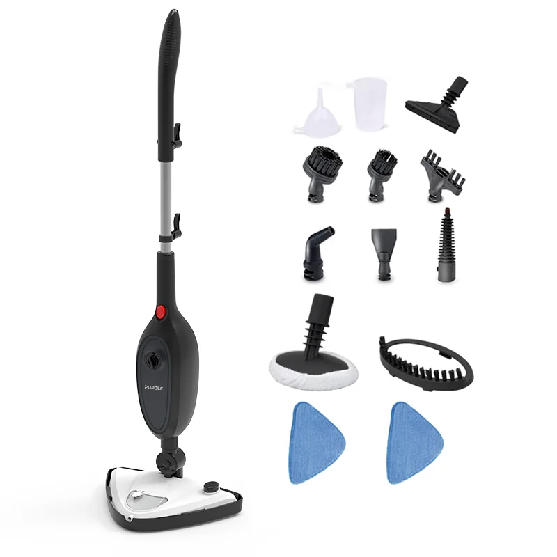 Home 4 in 1 Handheld Temperature Electric Carpet Floor Steam Mop Cleaner