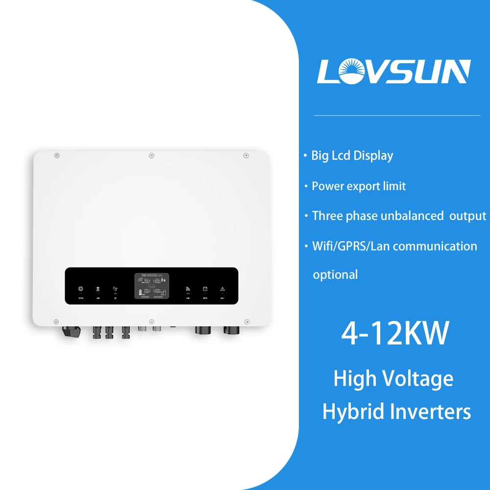 Thinkpower High Voltage Three Phase Hybrid Inverter 4Kw 5Kw 6Kw 8Kw Micro-Grid Mode Power Inverter For Home manufacture