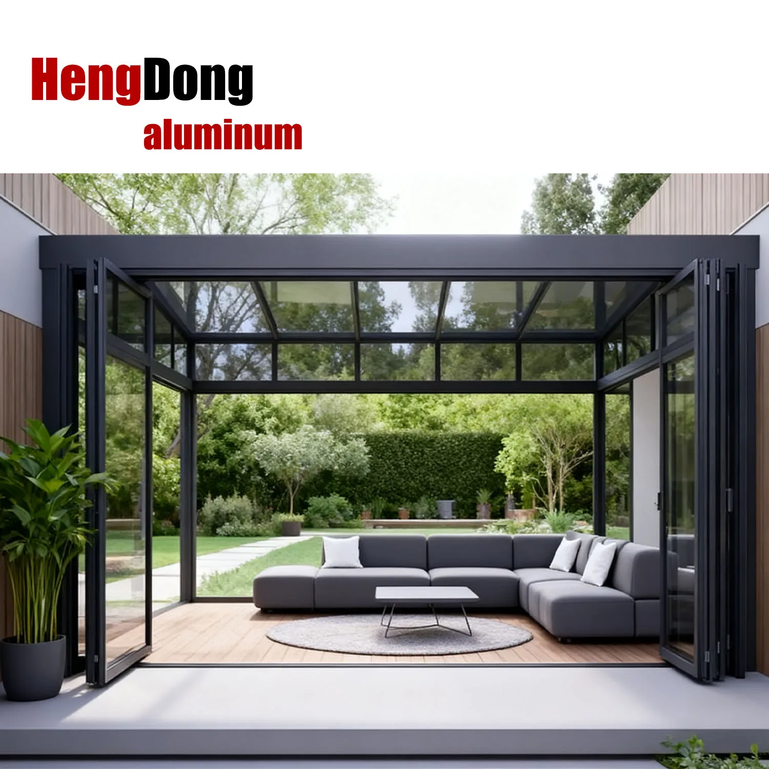 2025 New Arrival Movable Foldable Carports Electric Retractable Carport Sun Room Glass House Smart Automatic Garages Canopies