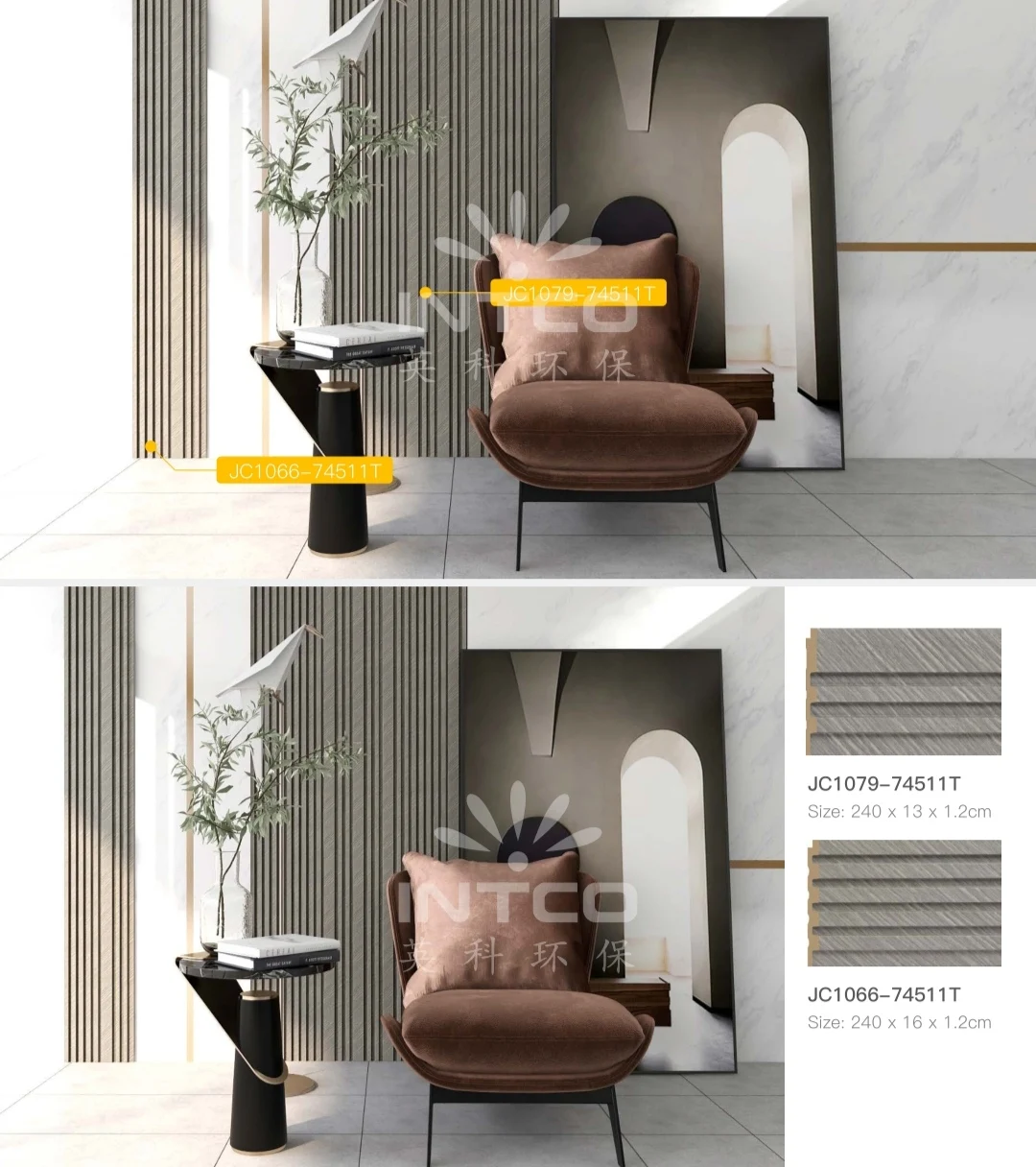 Factory Direct Waterproof PS Decorative Moulding Easy-Clean Wall Trim Baseboard for Interior Decoration