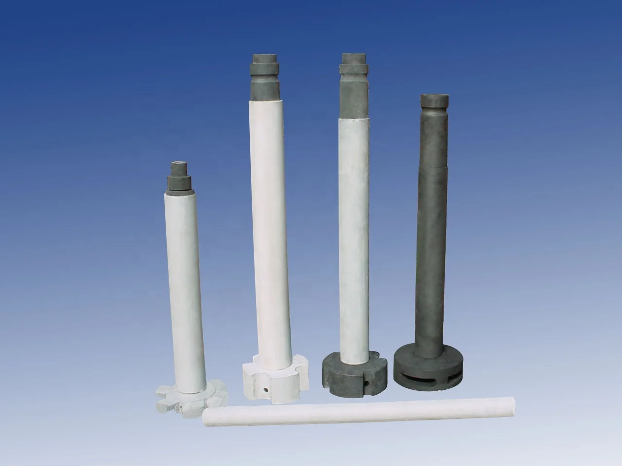 
 Изготовленный на заказ Китайский высококачественный графитовый ротор и графитовый Вал для дегазации расплавленного алюминия  