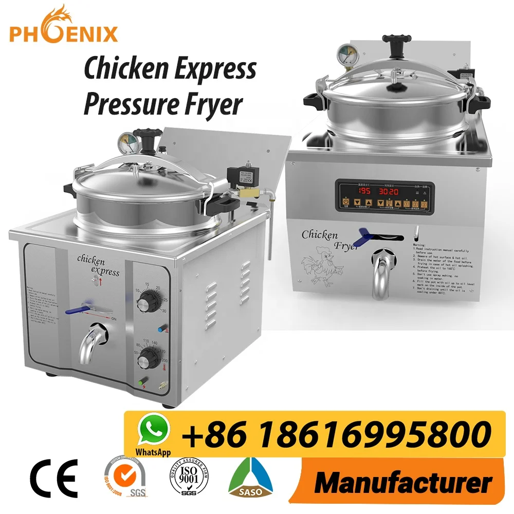 Kuroma Pressure Fryer Cooking Instructions 