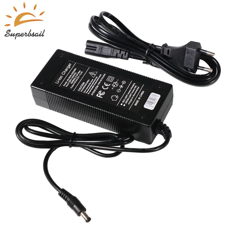 Ridefixing 54.6V 2A Scooter Charger Durable Battery Charger Hoverboard Power Supply Adapters Use For scooters/motorcycles