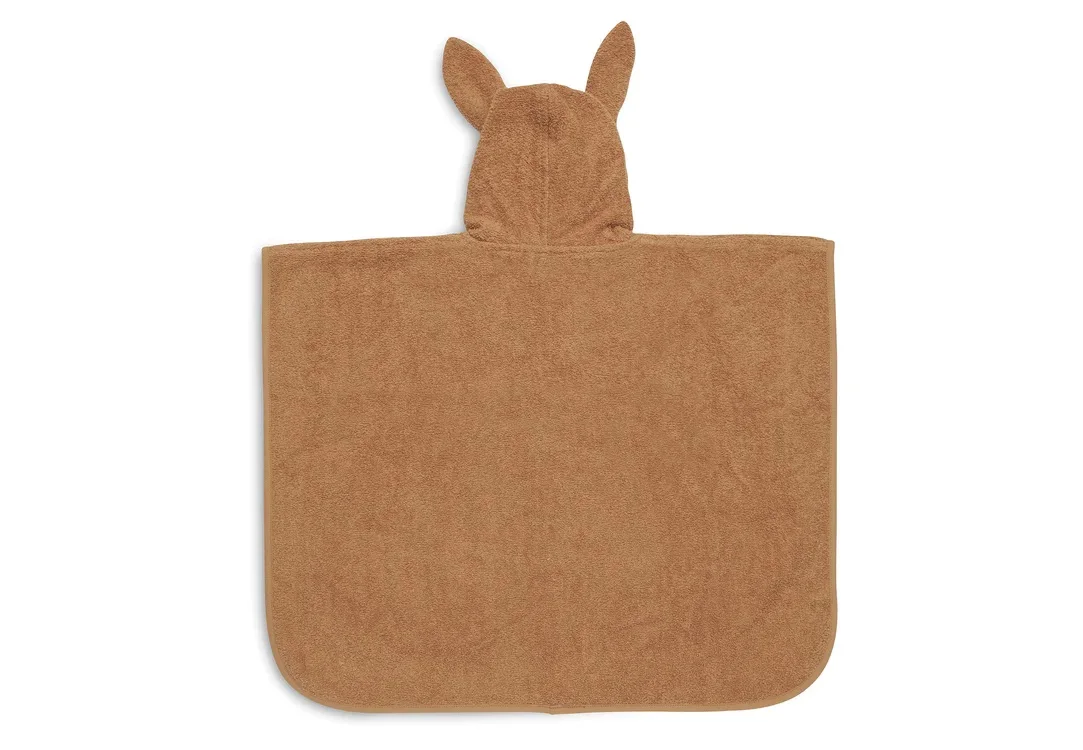 Bunny Ears Kids Hooded Towel Organic Cotton Baby Bath Towel Large Size Kids Poncho Towel supplier