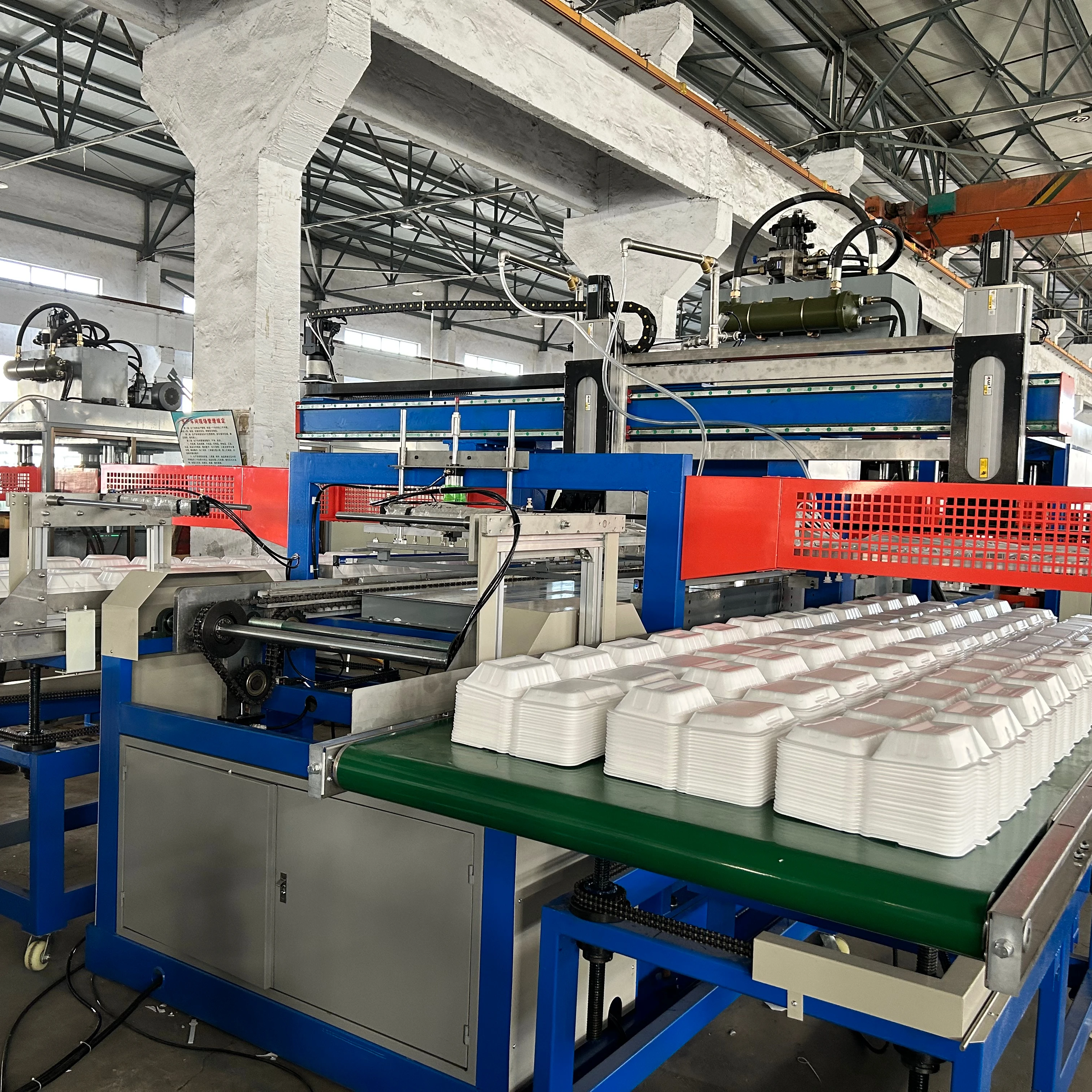 Полностью автоматический интеллектуальный и высокоскоростной обновите производственную линию контейнеров для