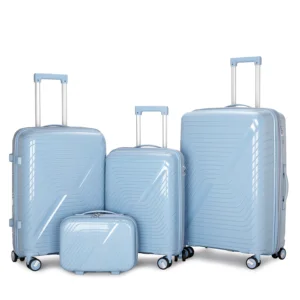 Designer Luggage Hot Selling Popular With Spinner Wheels ForTrolley Durable Plastic Luggage Trolley Cases Suitcase for Women