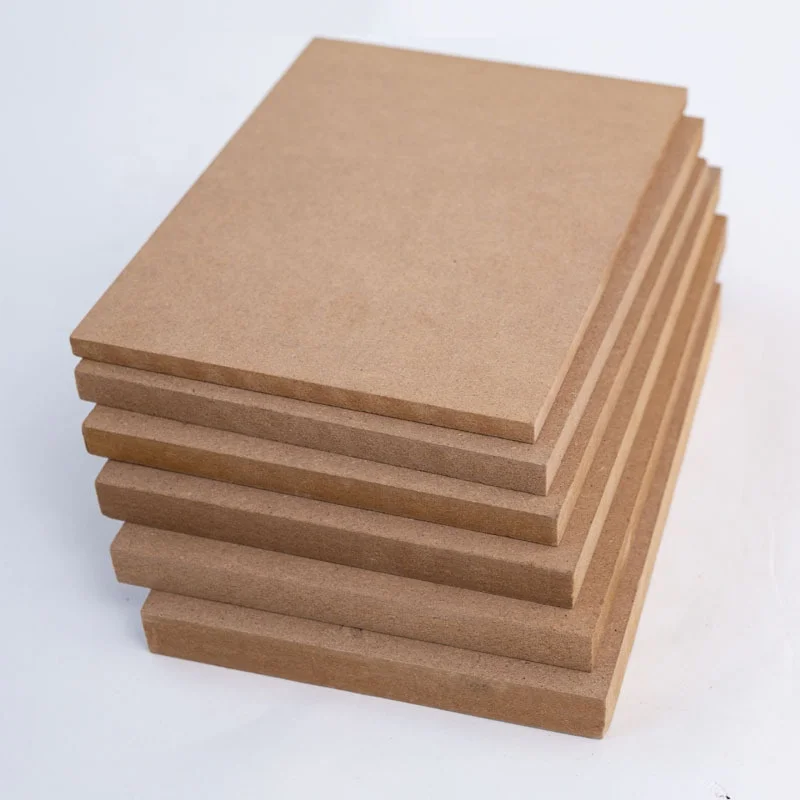 Top Grade 9mm Solid Wood Melamine Laminated MDF Board E0 Fiberboard Indoor Use Hotel Furniture Meeting China's Popular Design factory