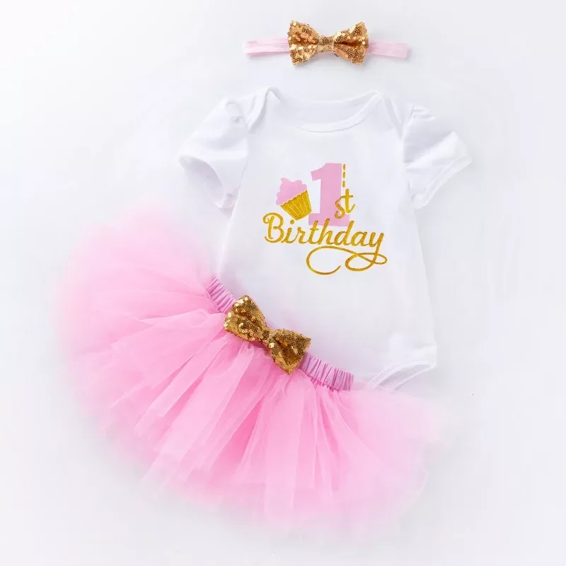 Birthday Dress 1 Year Old Girl New Born Baby Girl Dress Summer Clothes