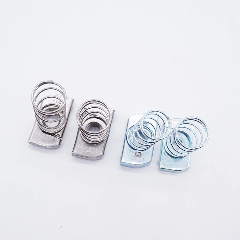 Carbon Steel Galvanized Spring Nut M6 M8 M10 M12 for Stainless